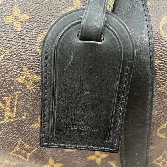 Louis Vuitton Keep All  Bandoulière 55 Macassar Monogram Authentic - Picture 5 of 8